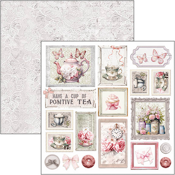 Ciao Bella Timeless Moments 6" x 6" Fussy Cut Pad