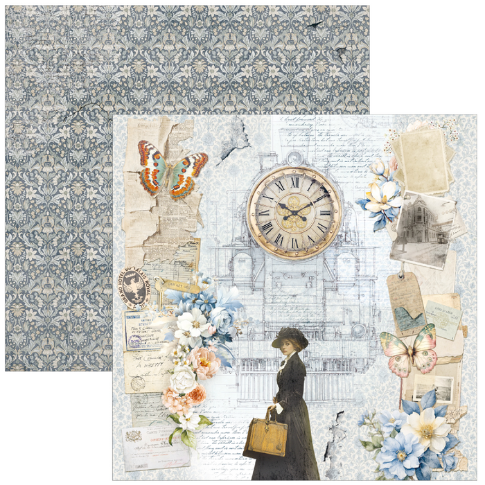 Ciao Bella Eastern Journey 12" x 12" Scrapbooking Paper Set