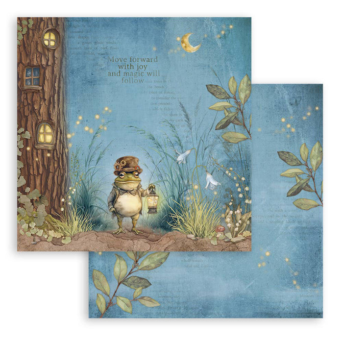 Stamperia Hidden Grove  12" x 12" Scrapbooking Paper Pad