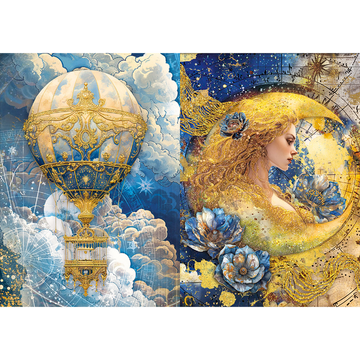 Ciao Bella Celestial A5 Mixed Rice Paper 8pc