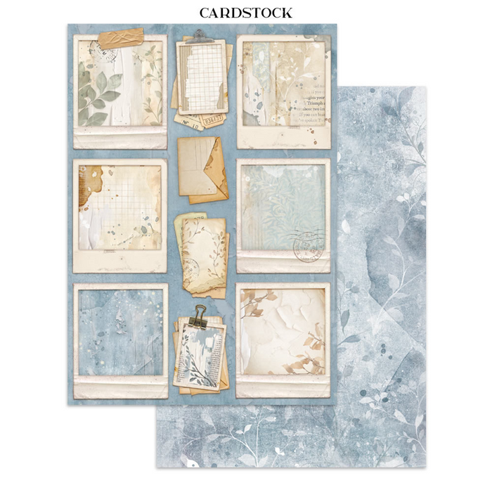 Stamperia Secret Diary Junk Journal Stickers Cut-outs Backgrounds