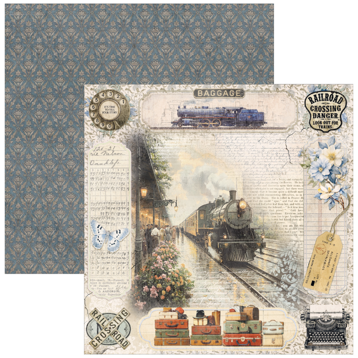 Ciao Bella Eastern Journey 8" x 8" Scrapbooking Paper Set