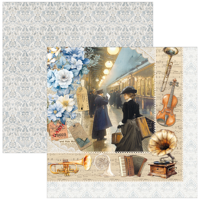 Ciao Bella Eastern Journey 12" x 12" Patterns Scrapbooking Paper Set