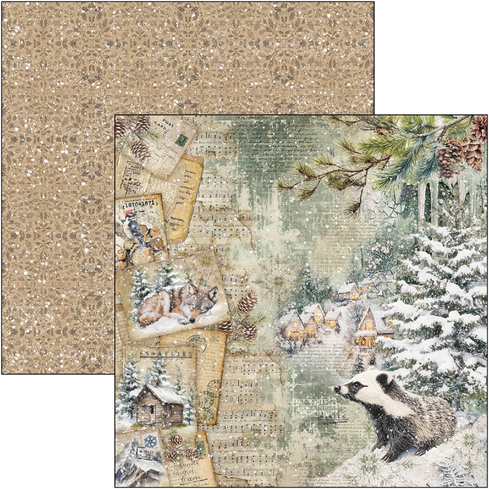 Ciao Bella Forest Tales 12" x 12" Scrapbooking Paper Set