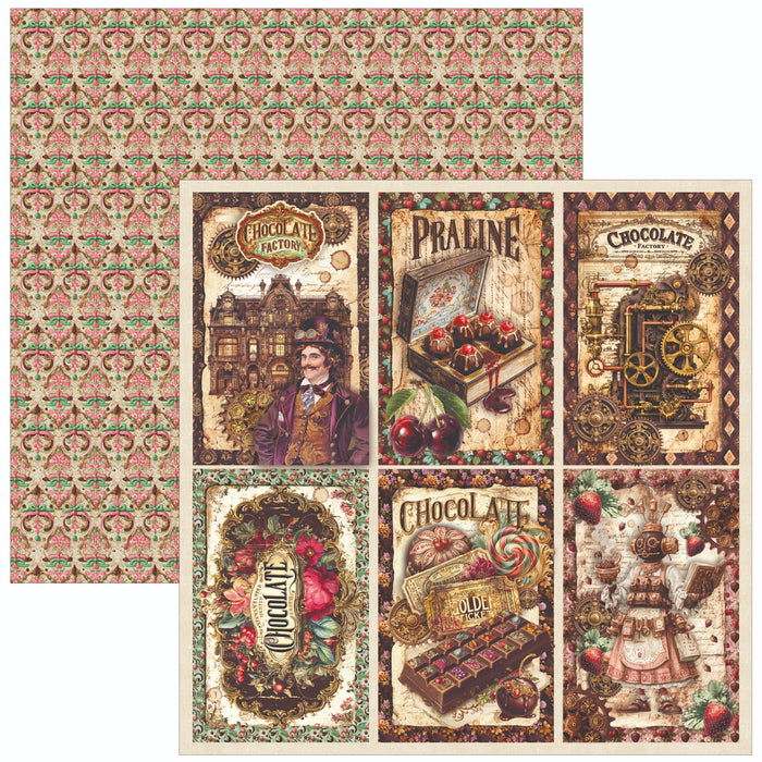 Ciao Bella Paper Chocolate Wanderlust 12" x 12" Scrapbooking Paper Set