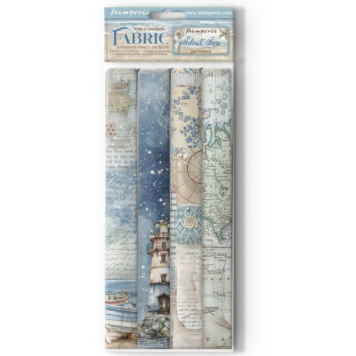 Stamperia Silent Sea Fabric Pack