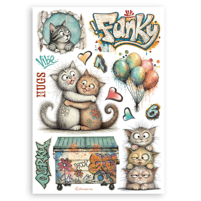 Stamperia Paper Furry Friends 2 A5 Washi Pad