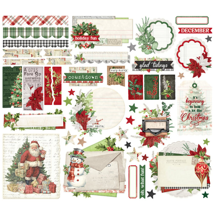Simple Stories Vintage Believe Ephemera 48pc