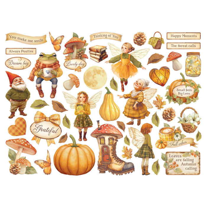 Stamperia Whispering Woods Assorted Die Cuts