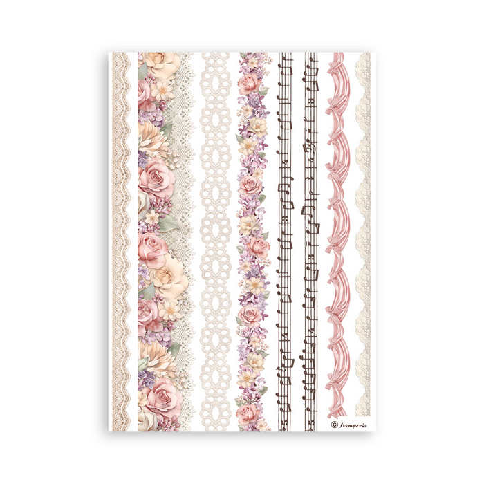 Stamperia Romance Forever Washi Pad