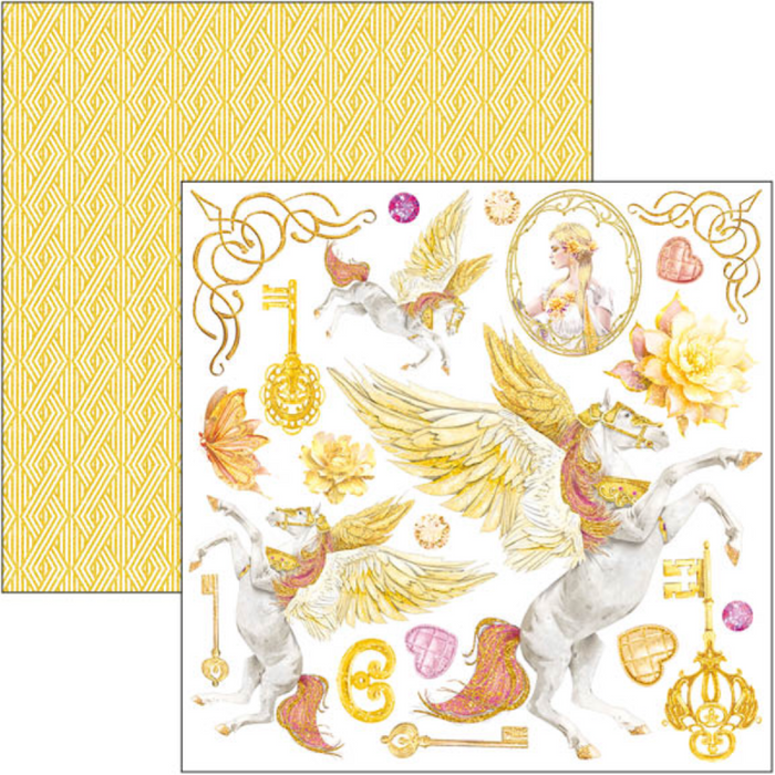 Ciao Bella Ethereal 6" x 6" Fussy Cut Pad