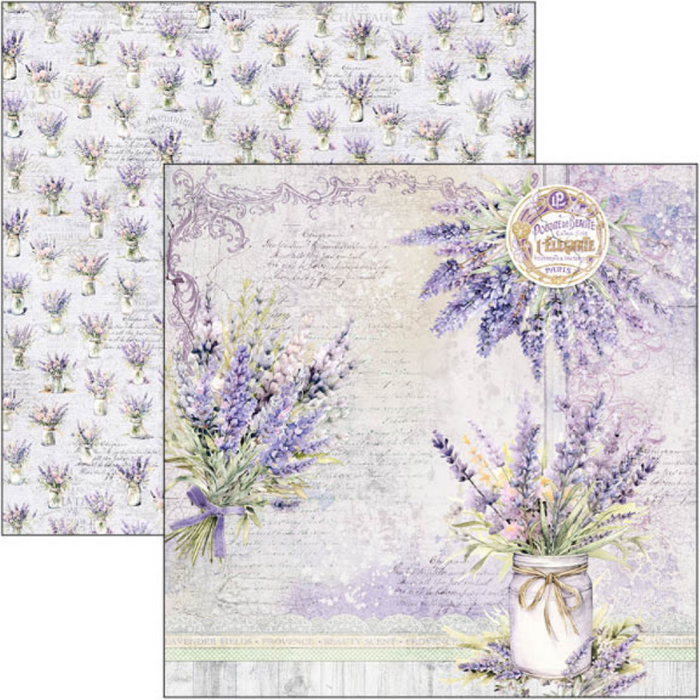 Ciao Bella Morning In Provence 8" x 8" Scrapbooking Paper Set