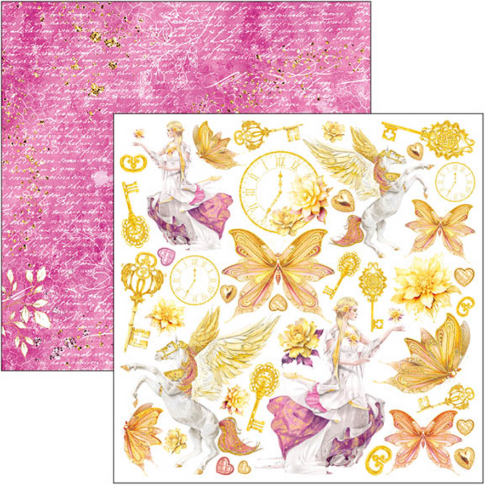 Ciao Bella Ethereal 8" x 8" Scrapbooking Paper Set
