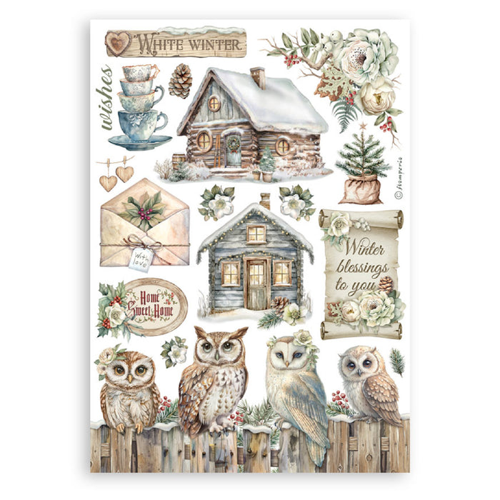 Stamperia The Owl's House A5 Washi Pad