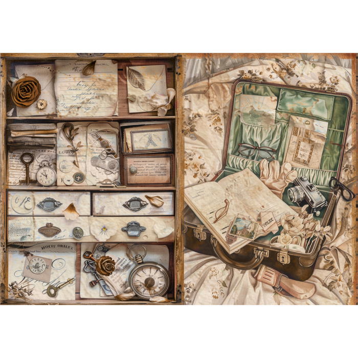 Ciao Bella The Last Mystery A5 Mixed Rice Paper 8pc