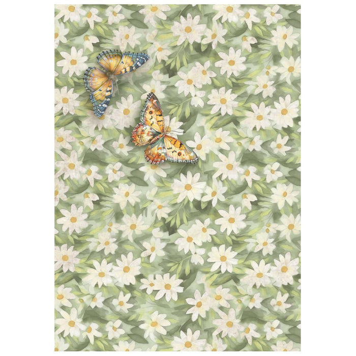 Stamperia Daisy Art A6 Mini Rice Paper Pack