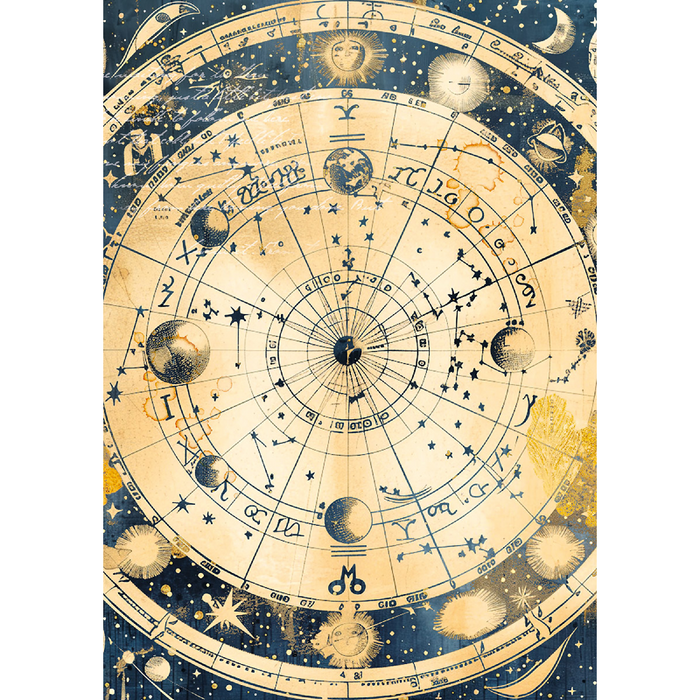 Ciao Bella Celestial A5 Mixed Rice Paper 8pc