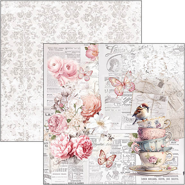 Ciao Bella Timeless Memories 8" x 8" Scrapbooking Paper Set