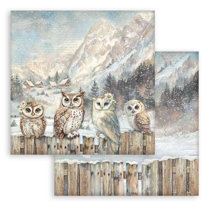 Stamperia The Owl's House 12" x 12" Scrapbooking Paper Pad