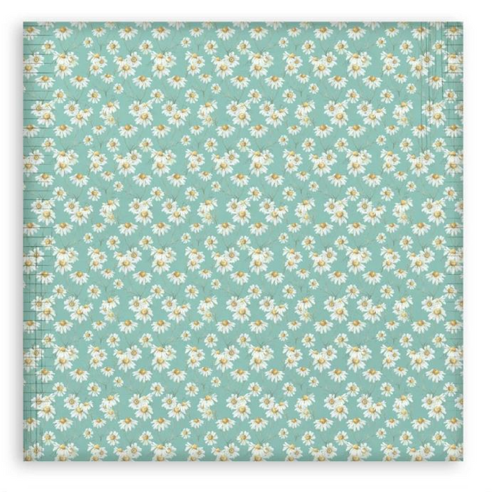 Stamperia Daisy Art 8" x 8" Single Faced Maxi Paper Pad