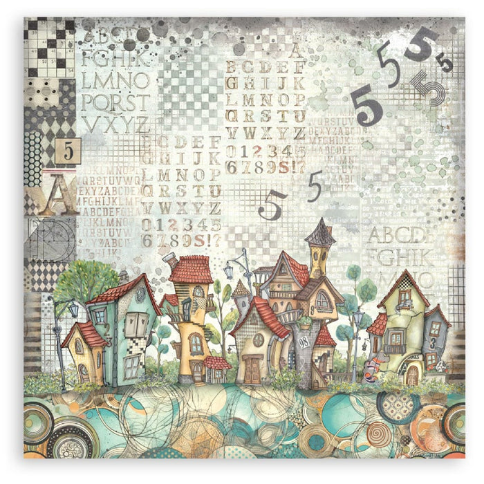 Stamperia Furry Friends 12" x 12" Single Faced Maxi Paper Pad