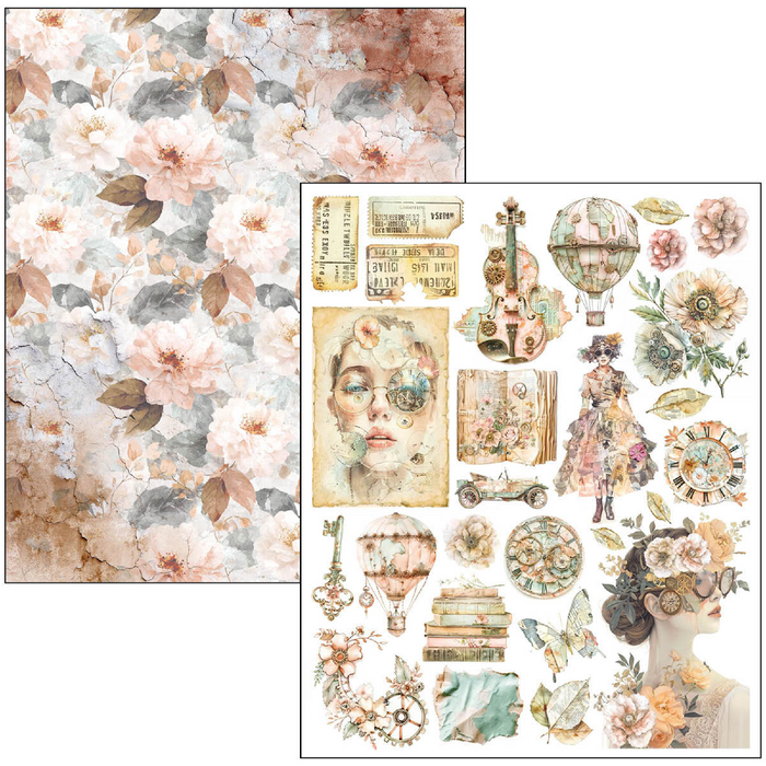 Ciao Bella Paper Lost in Time A4 Maxi Mixed Media Book