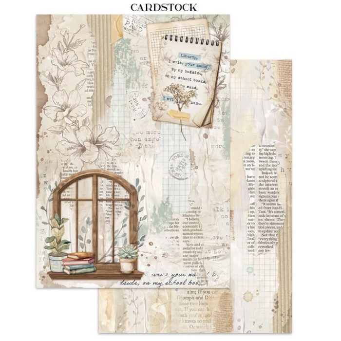 Stamperia Secret Diary Junk Journal Stickers Cut-outs Backgrounds