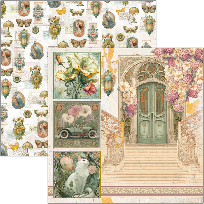 Ciao Bella Artemis 12" x 12" Scrapbooking Paper Set