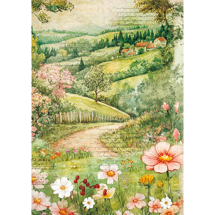 Ciao Bella Woodland Party A5 Mixed Rice Paper 8pc