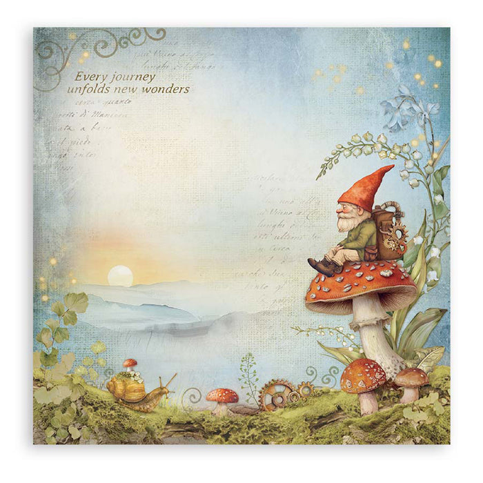 Stamperia Hidden Grove 12" x 12" Single Faced Maxi Paper Pad