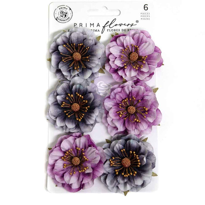 Prima Marketing Bewitched Flowers 6pc Moonlit Petals