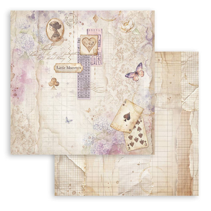 Stamperia Quiet Days 12" x 12" Scrapbooking Paper Pad