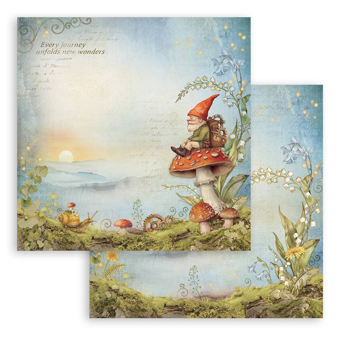 Stamperia Hidden Grove  12" x 12" Scrapbooking Paper Pad