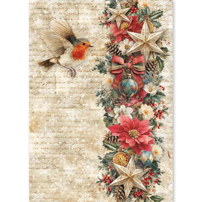 Ciao Bella Paper Merry & Bright A5 Mixed Rice Paper 8pc