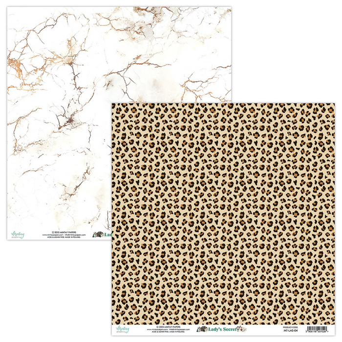 Mintay Lady's Secret 12" x"12 Scrapbooking Paper Set