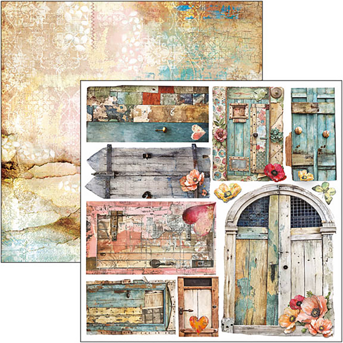 Ciao Bella Paper Majestic Dream 6" x 6" Fussy Cut Pad