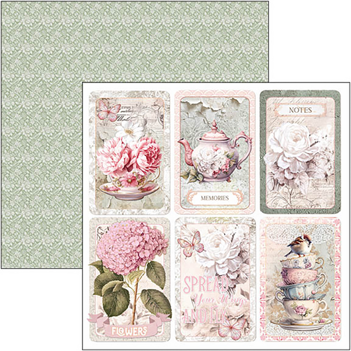 Ciao Bella Timeless Moments 12" x 12" Scrapbooking Paper Set