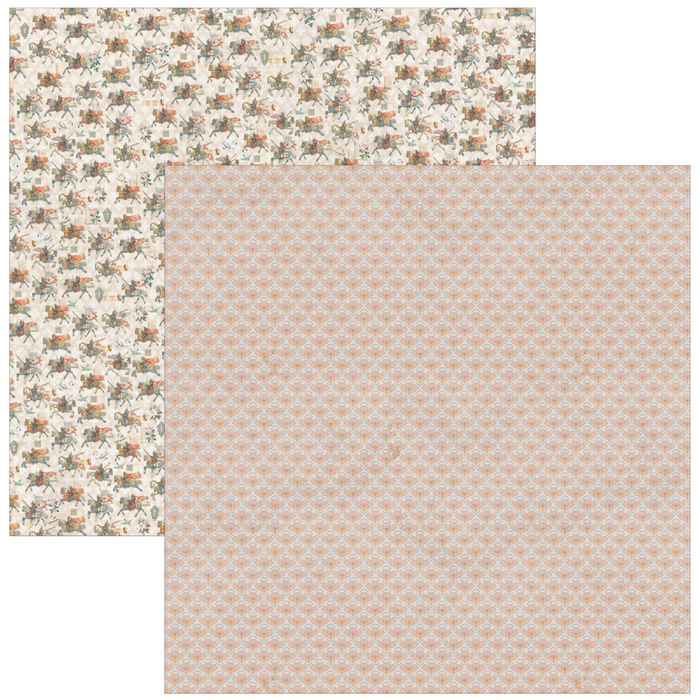Ciao Bella Paper Courtly Love 12" x 12" Scrapbooking Paper Set