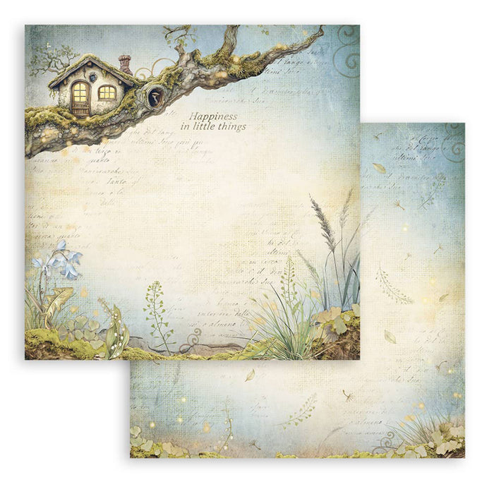 Stamperia Hidden Grove  12" x 12" Scrapbooking Paper Pad