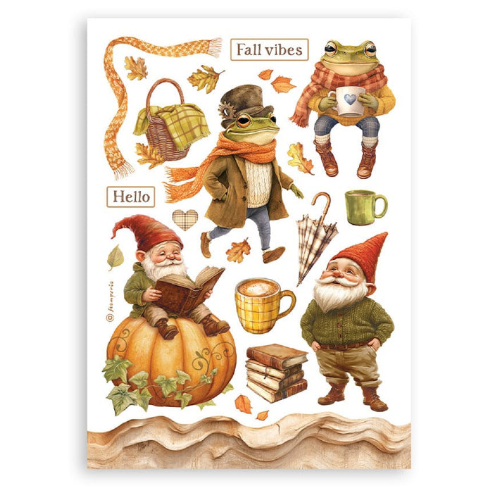 Stamperia Whispering Woods A5 Washi Pad