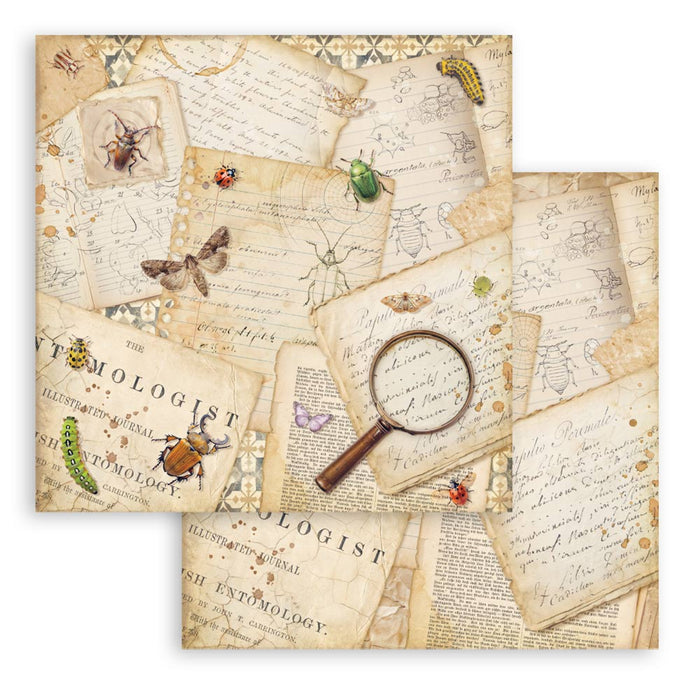 Stamperia All Around 8" x 8" Scrapbooking Paper Pad