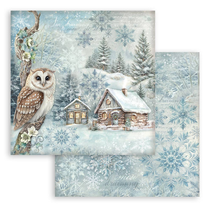 Stamperia The Owl's House 12" x 12" Scrapbooking Paper Pad