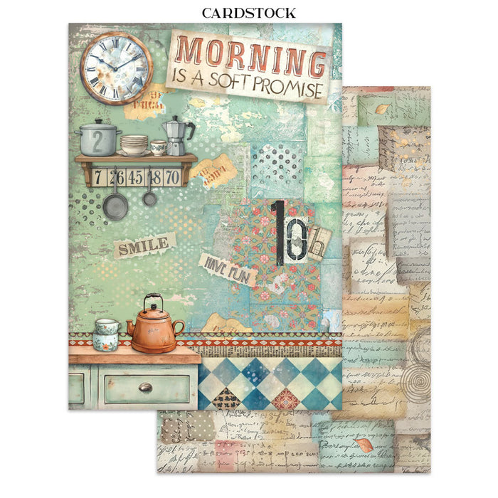 Stamperia Paper Furry Friends Junk Journal Stickers Cut-outs Backgrounds