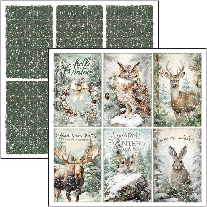Ciao Bella Forest Tales 12" x 12" Scrapbooking Paper Set