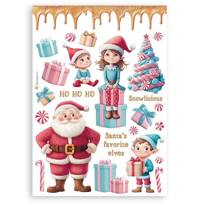 Stamperia Candy Christmas A5 Washi Pad