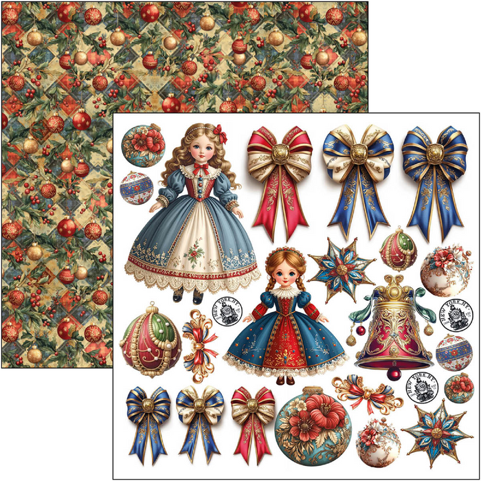 Ciao Bella Toy Shop 6" x 6" Fussy Cut Pad