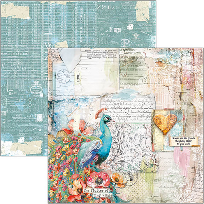 Ciao Bella Paper Majestic Dream 8" x 8" Scrapbooking Paper Set