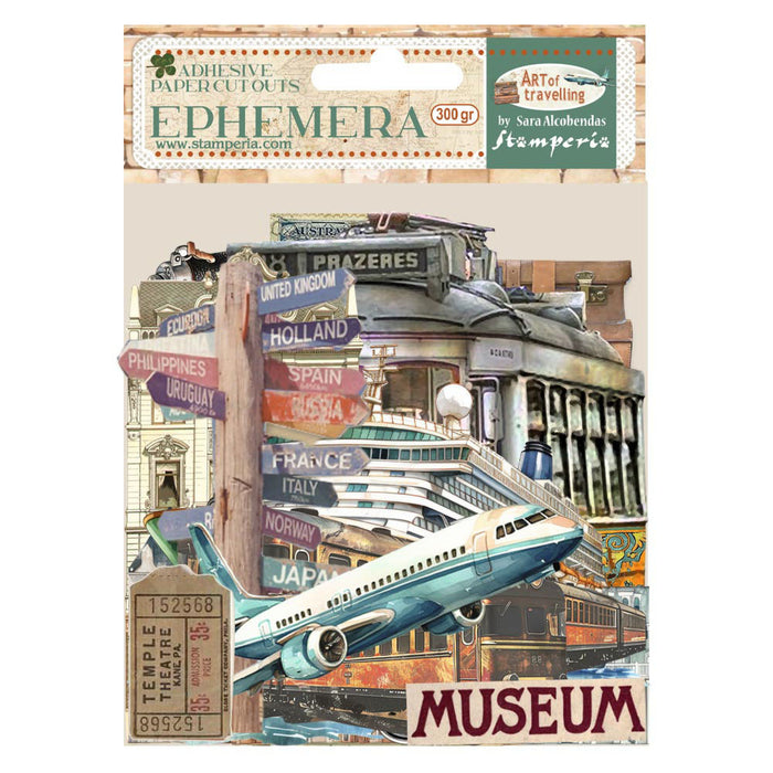 Stamperia Art Of Travelling Ephemera