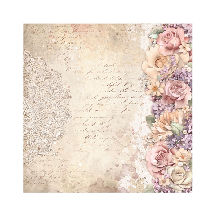 Stamperia Romance Forever Fabric Pack