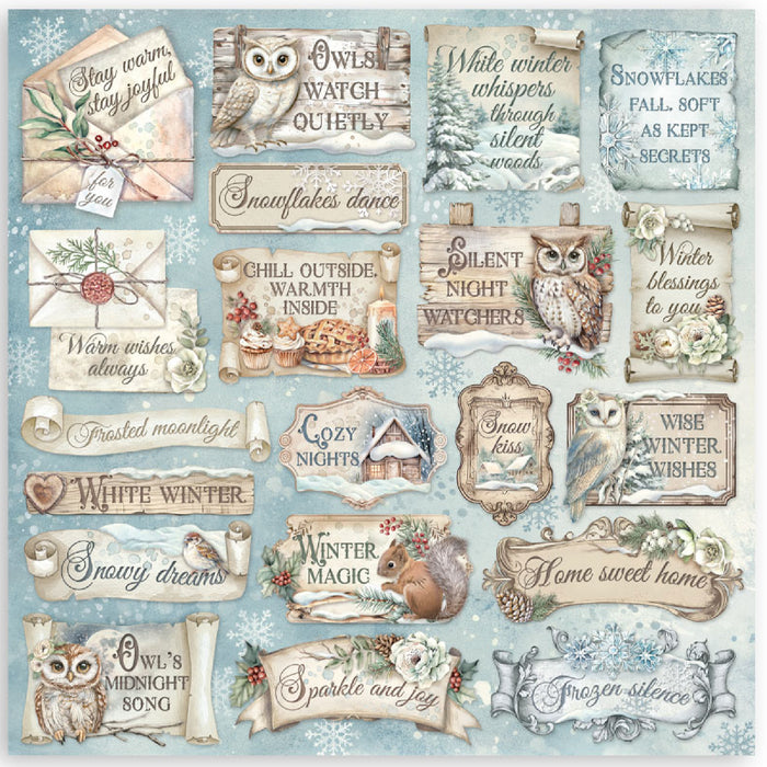 Stamperia The Owl's House 12" x 12" Scrapbooking Paper Pad